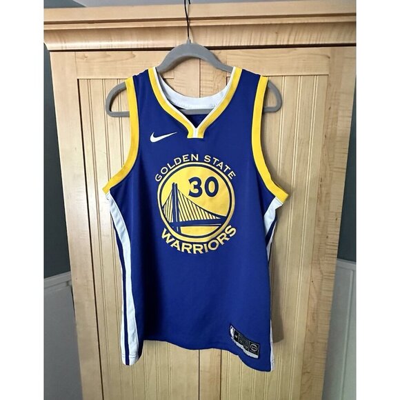 Golden State Warriors Steph Curry Swingman Jersey Icon Edition Men Size Large 48 - Picture 7 of 7